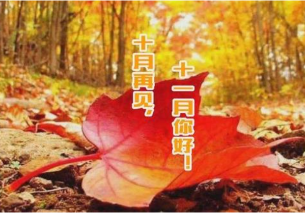 十月再見，十一月你好